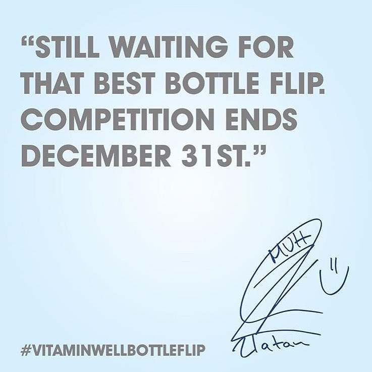 Missa inte chansen att få träffa @iamzlatanibrahimovic och se honom spela live. Visa oss din bästa bottle flip med en Vitamin Well flaska och tagga med #VitaminWellBottleflip 
Läs mer: www.vitaminwell.com/bottleflip (länk i bio)
#tävling #bottleflipchallenge #bottleflip #zlatanibrahimovic #vitaminwell
