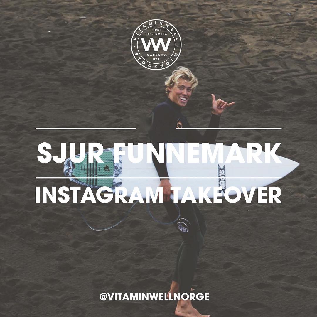 I morgen tar han 👆🏼 over vår IG Stories 🤘🏼 Bli med vår ambassadør Sjur Funnemark @sfunnemark til Tønsberg og opplev vindsurfing! #instagramtakeover #vitaminwellnorge #surfsup #tønsberg