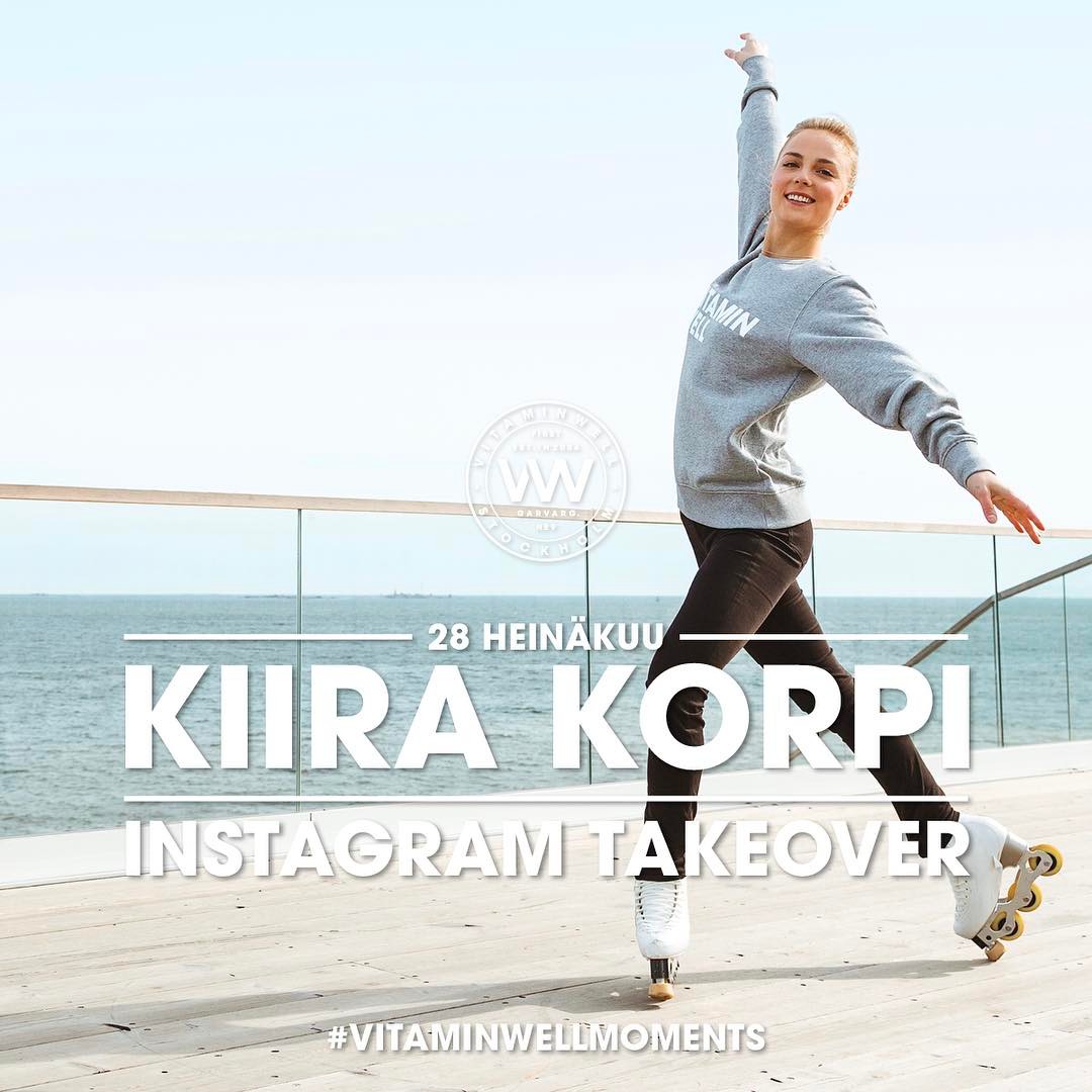 Huomenna brändilähettiläämme Kiira Korpi ottaa Vitamin Wellin Instagram storiesin haltuun! Seuraa Kiiran arkea New Yorkissa koko päivän ajan. #vitaminwell #ambassador #newyork